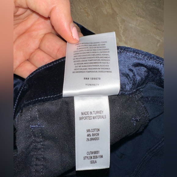 Blue Velvet Citizens of Humanity Jeans size 30 - Picture 4 of 5